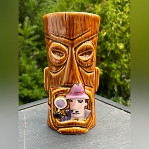 The Pink Panther Brown Tiki Mug with Inspector Clouseau